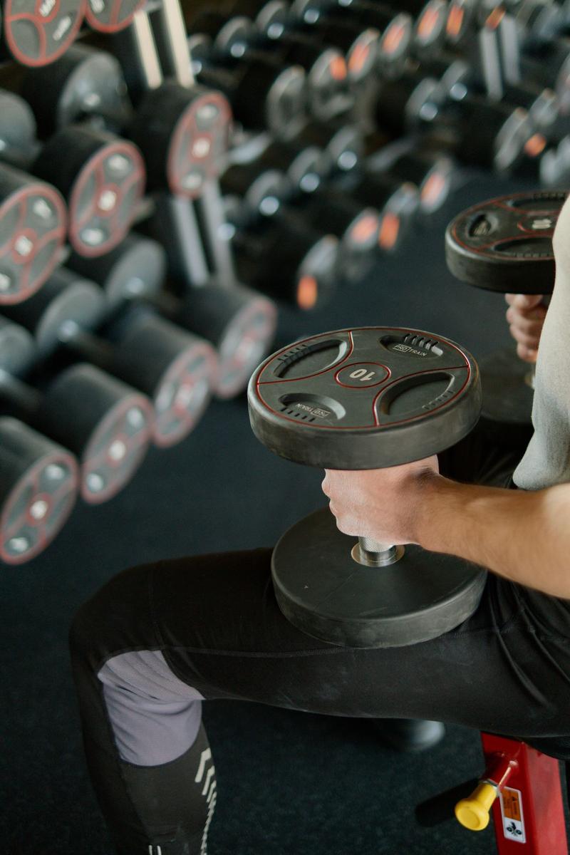 Power rack in a training space